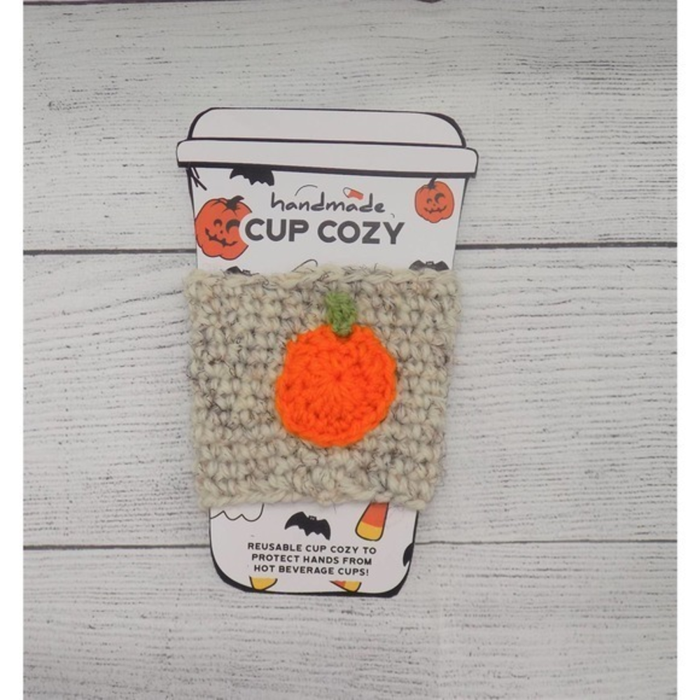 Pumpkin Cup Cozies‎